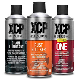 XCP Chain Lubricant Motorcycle Bicycle Lube High Performance Aerosol Spray  400ml