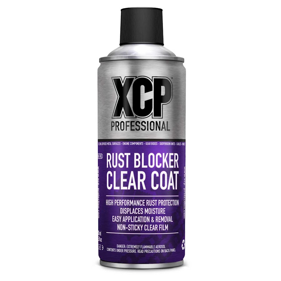 Clear coat metal to prevent rust top